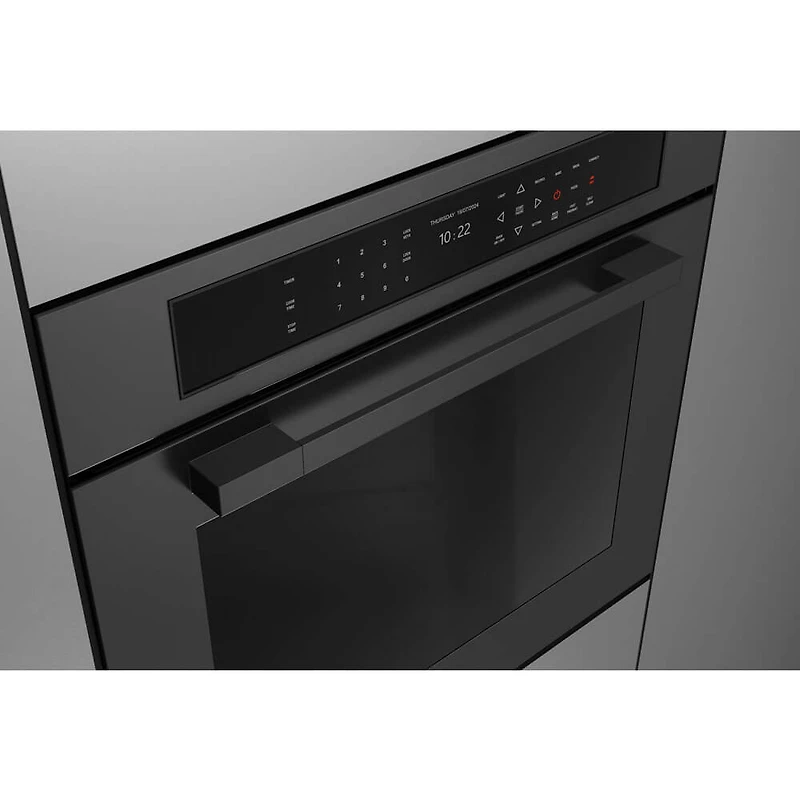 30 inch Matte Black Convection Wall Oven