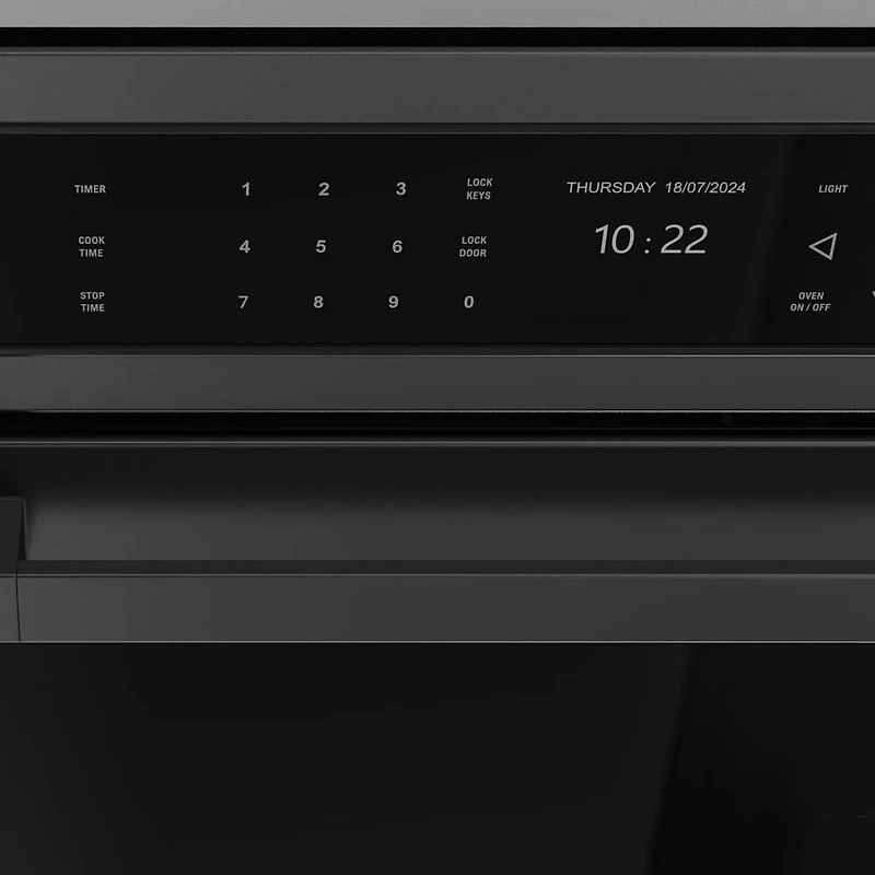 30 inch Matte Black Convection Wall Oven