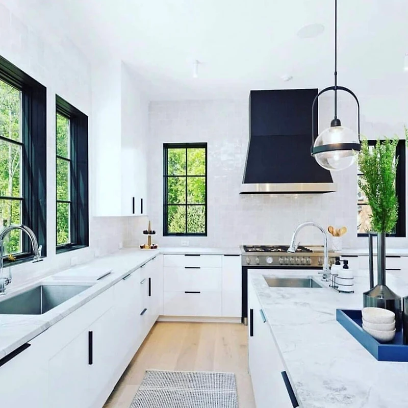 48 inch Black Wall Mount Range Hood