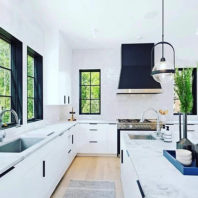 48 inch Black Wall Mount Range Hood