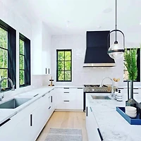 48 inch Black Wall Mount Range Hood