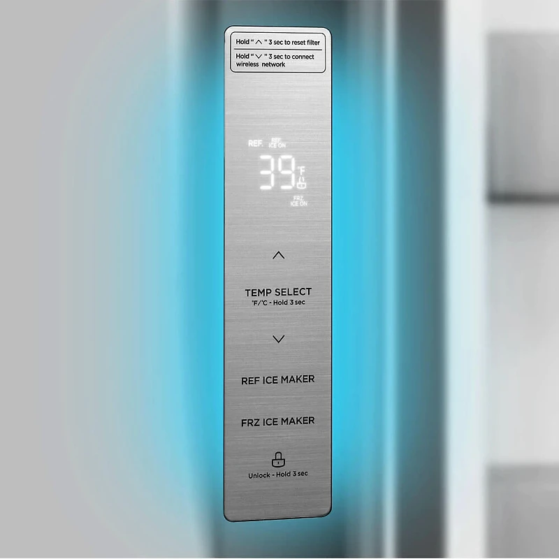 29 Cu. Ft. Stainless OneTouch AutoFill French Door Smart Refrigerator