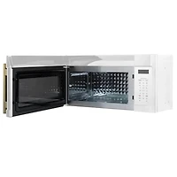 1.5 Cu. Ft. White Over-the-Range Microwave