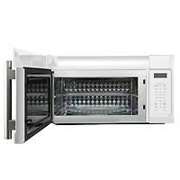 1.5 Cu. Ft. White Over-the-Range Microwave