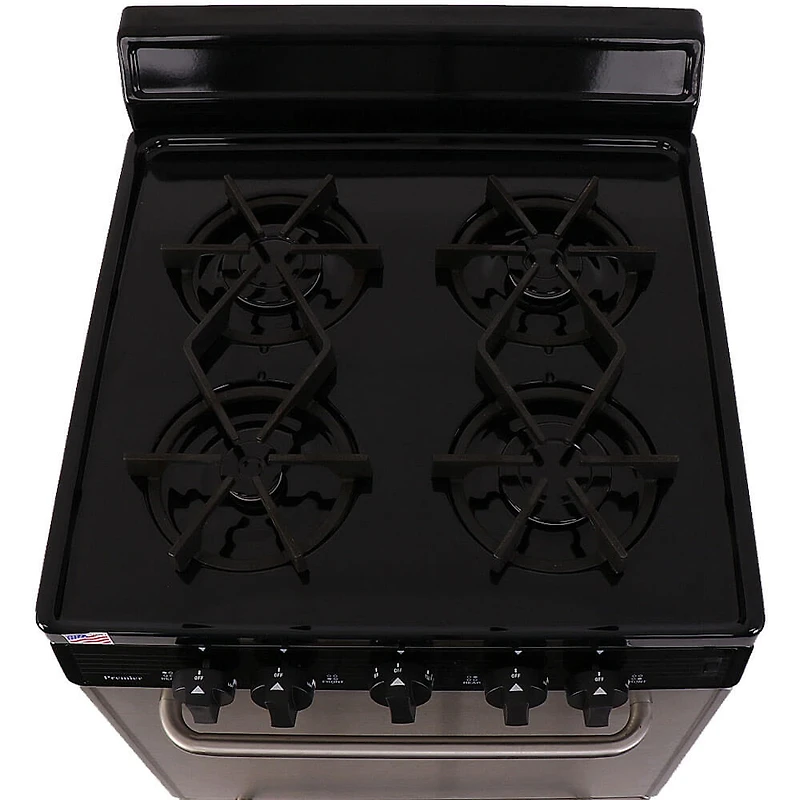 2.97 Cu. Ft. Stainless Freestanding Gas Range