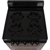 2.97 Cu. Ft. Stainless Freestanding Gas Range