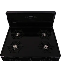 3.9 Cu. Ft. Black Freestanding Gas Range
