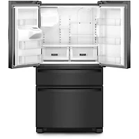 24.5 Cu. Ft. Black 4-Door French Door Refrigerator 