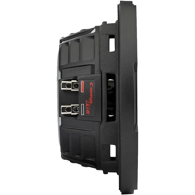 8 inch CompRT Series Shallow-Mount Dual Voice Coil Subwoofer