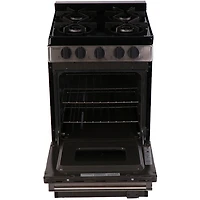 2.4 Cu. Ft. Stainless Freestanding Gas Range