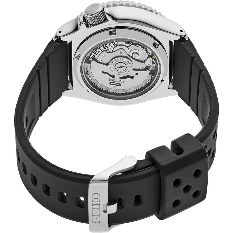 5 Sports SKX Collection Automatic Watch - Black/Orange