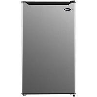 3.2 Cu. Ft. Stainless Compact Refrigerator
