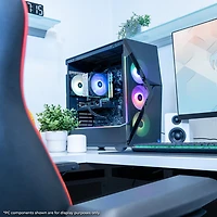 Slate MESH Gaming Desktop - AMD Ryzen 7 8700F - NVIDIA GeForce RTX 5070 - 32GB/1TB SSD