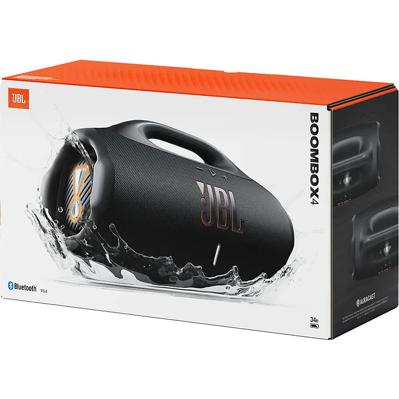 Boombox 4 Portable Bluetooth Speaker - Black