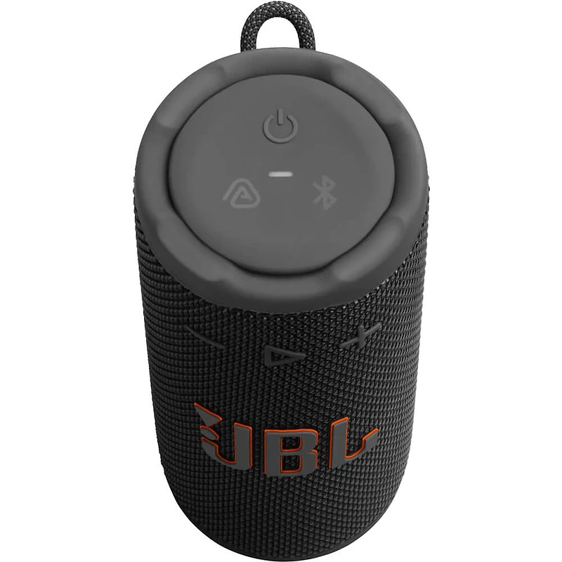 Grip Portable Bluetooth Speaker with Ambient Light - Black