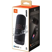 Grip Portable Bluetooth Speaker with Ambient Light - Black