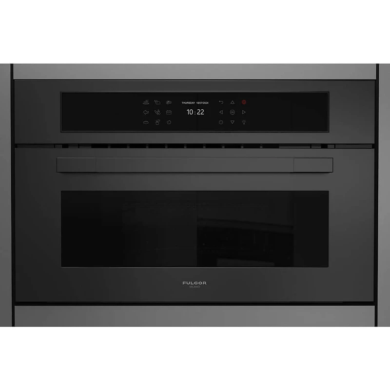 1.41 Cu. Ft. Matte Black Built-In 3-in-1 Combi Steam Oven Microwave