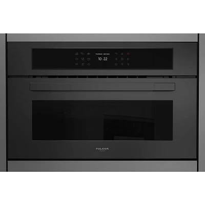 1.41 Cu. Ft. Matte Black Built-In 3-in-1 Combi Steam Oven Microwave