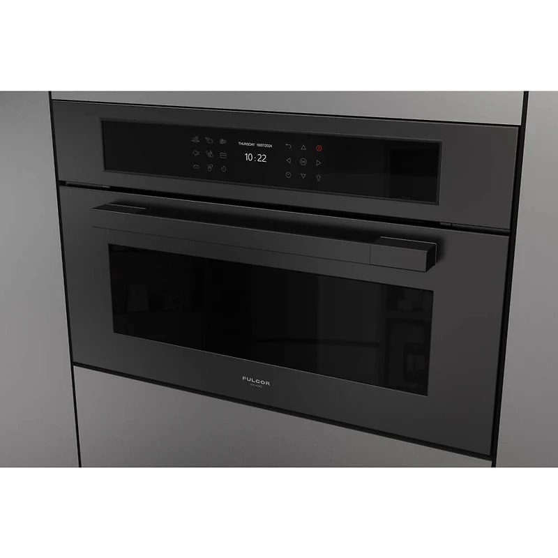 1.41 Cu. Ft. Matte Black Built-In 3-in-1 Combi Steam Oven Microwave