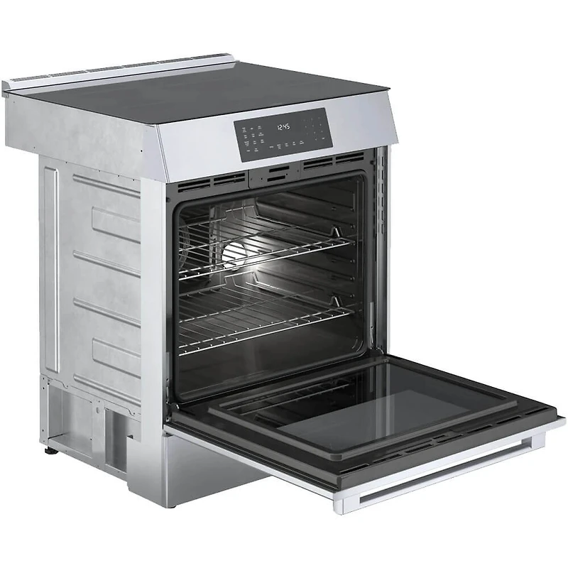 4.6 Cu. Ft. 800 Series Stainless Slide-In Induction and Convection Range