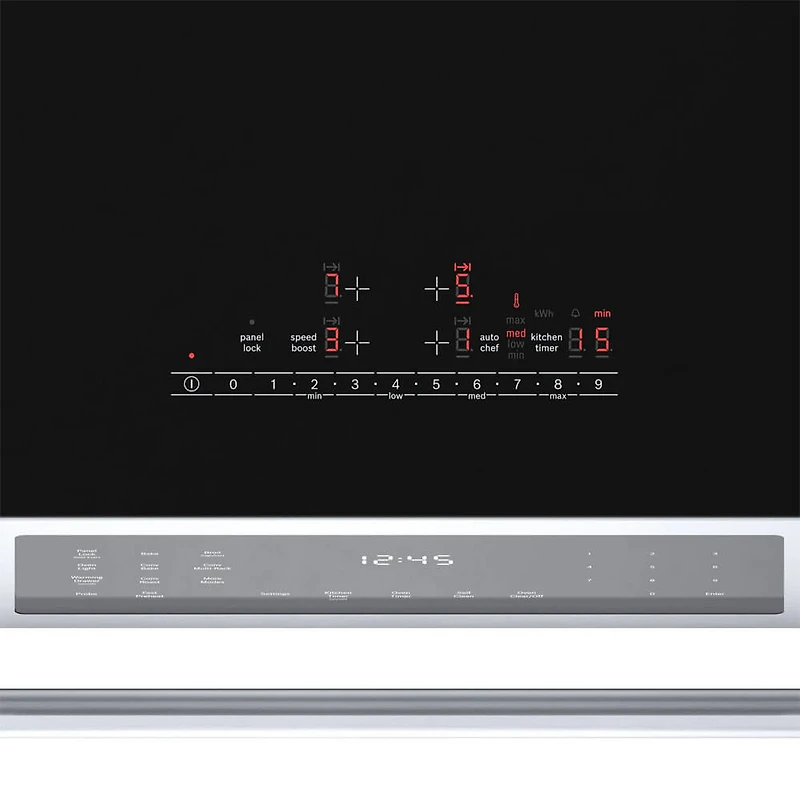 4.6 Cu. Ft. 800 Series Stainless Slide-In Induction and Convection Range