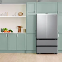 31 Cu. Ft. Dual Ice Maker Stainless 4-Door French Door Smart Refrigerator - OPEN BOX
