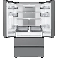 31 Cu. Ft. Dual Ice Maker Stainless 4-Door French Door Smart Refrigerator - OPEN BOX