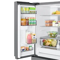 31 Cu. Ft. Dual Ice Maker Stainless 4-Door French Door Smart Refrigerator - OPEN BOX