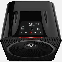Velocity 5+ Whole Room Space Heater with Auto Climate - Black