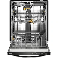 47 dBA Black Stainless Top Control Dishwasher