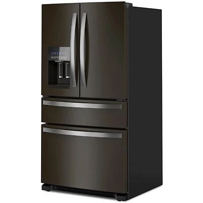 24.5 Cu. Ft. Black Stainless 4-Door French Door Refrigerator