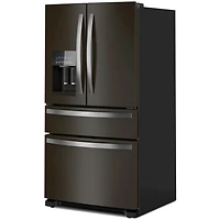 24.5 Cu. Ft. Black Stainless 4-Door French Door Refrigerator