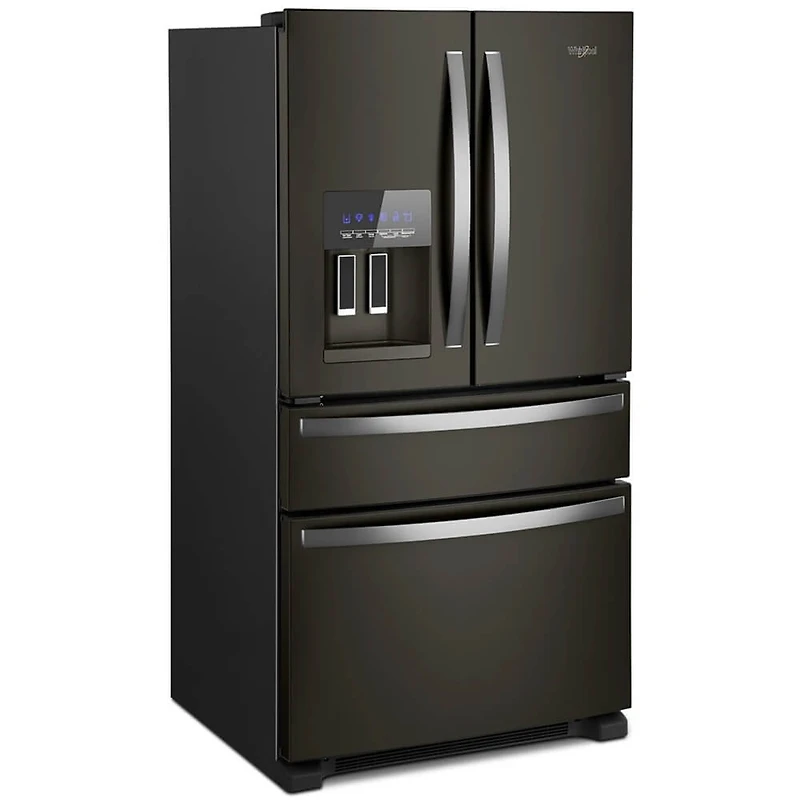 24.5 Cu. Ft. Black Stainless 4-Door French Door Refrigerator