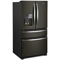 24.5 Cu. Ft. Black Stainless 4-Door French Door Refrigerator