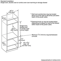 30 inch Stainless Convection Smart Wall Oven
