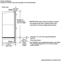 30 inch Stainless Convection Smart Wall Oven