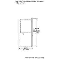 30 inch Stainless Convection Smart Wall Oven