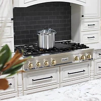 48 inch Stainless 7 Burner Gas Cooktop