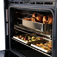 30 inch Stainless Convection Double Electric Wall Oven