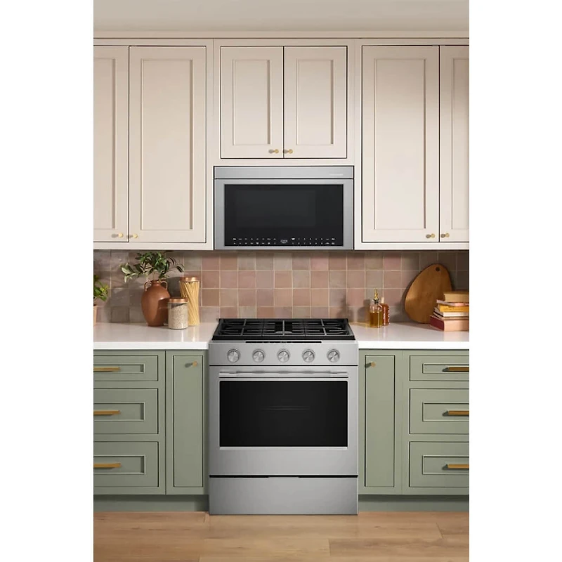 5 Cu. Ft. Stainless Slide-In Smart Gas Range