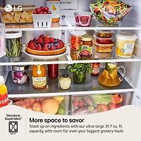 32 Cu. Ft. Stainless French Door Smart Refrigerator