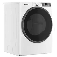 7.4 Cu. Ft. White Front Load Smart Electric Dryer