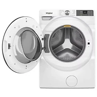 4.5 Cu. Ft. White Front Load Washer