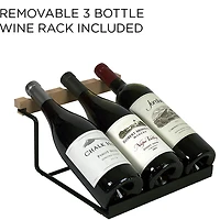 5.7 Cu. Ft. Black Stainless Flush Undercounter Beverage Center