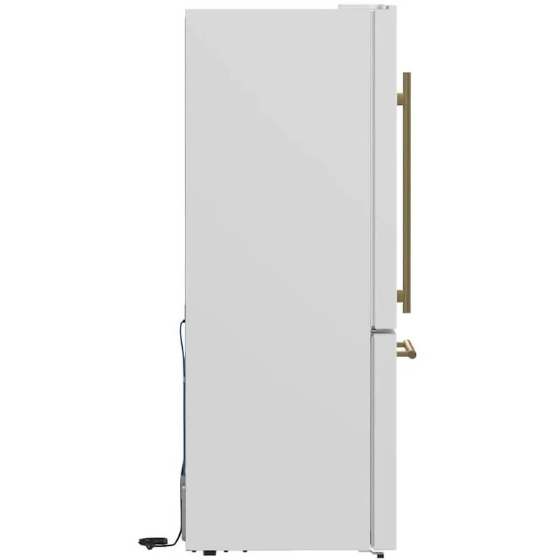 17.2 Cu. Ft. White Counter Depth Bottom Freezer Refrigerator