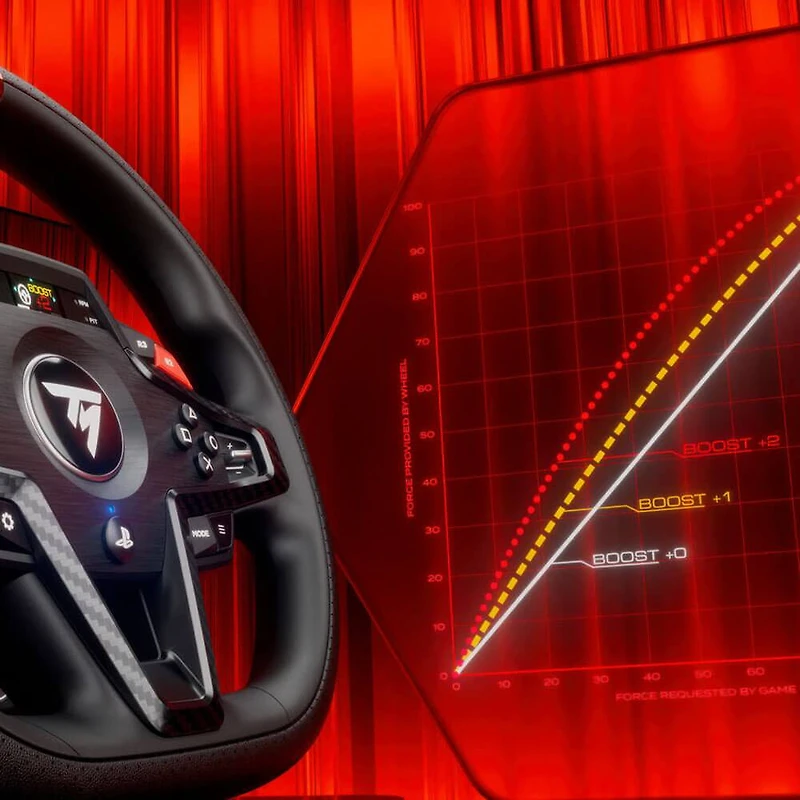 T248R Force Feedback Racing Wheel and Magnetic Pedals Set - PS5, PS4, PC
