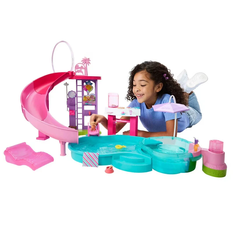 Barbie Dream Pool 20+ Piece Playset