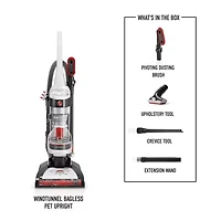 WindTunnel Bagless Pet Upright Vacuum Cleaner - White - Refurbished