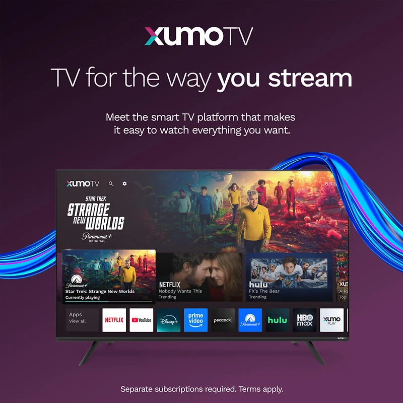 inch Class Revolution Series 4K UHD HDR LED Smart Xumo TV