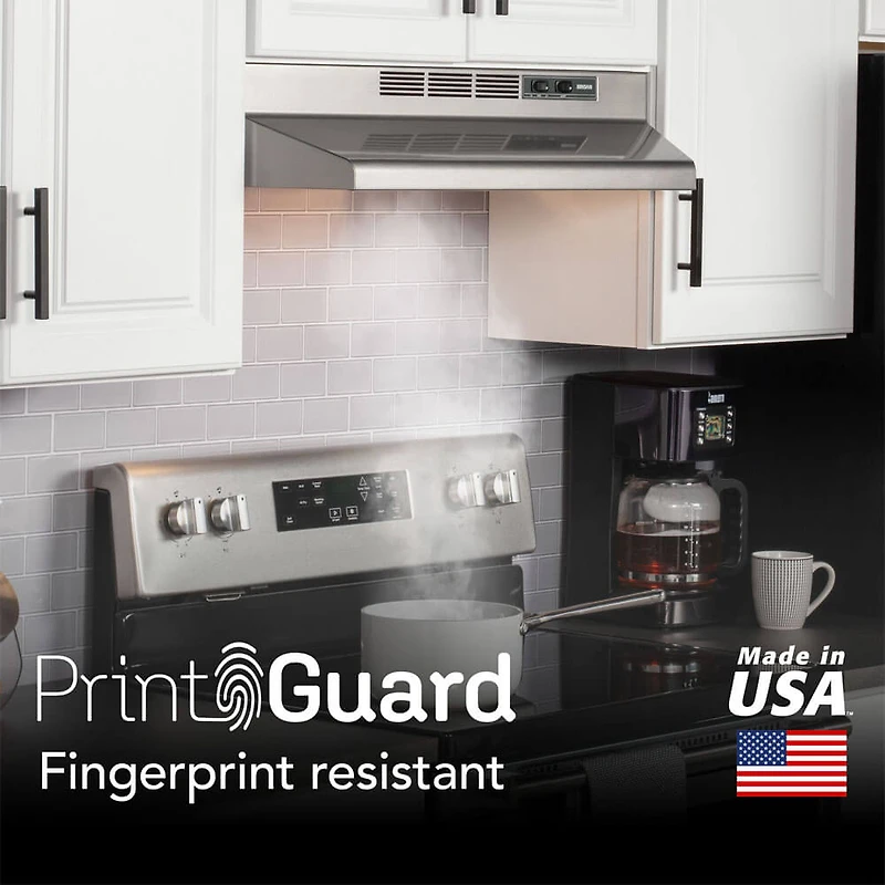 30 inch Stainless Ductless Under-Cabinet Range Hood